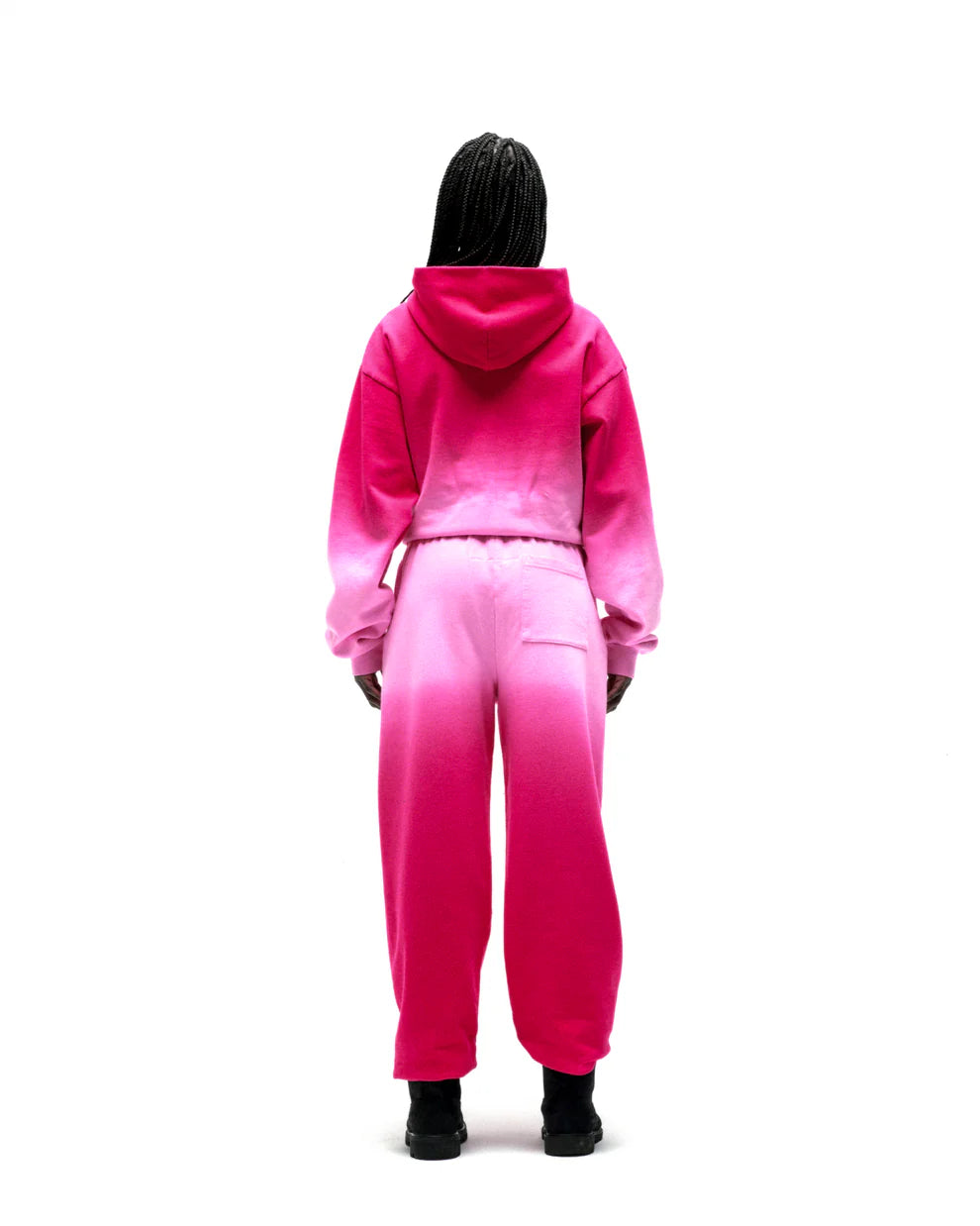 Sp5der OG Web Ombre Tracksuit Pink