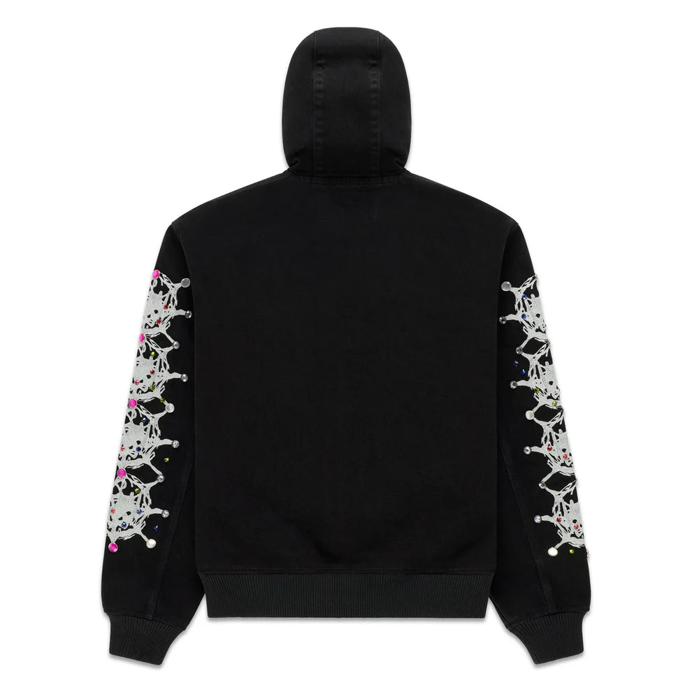 Sp5der Webstone Denim Jacket Black