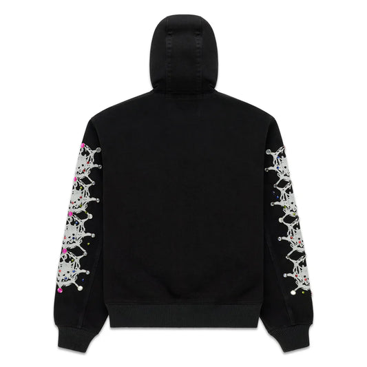 Sp5der Webstone Denim Jacket Black