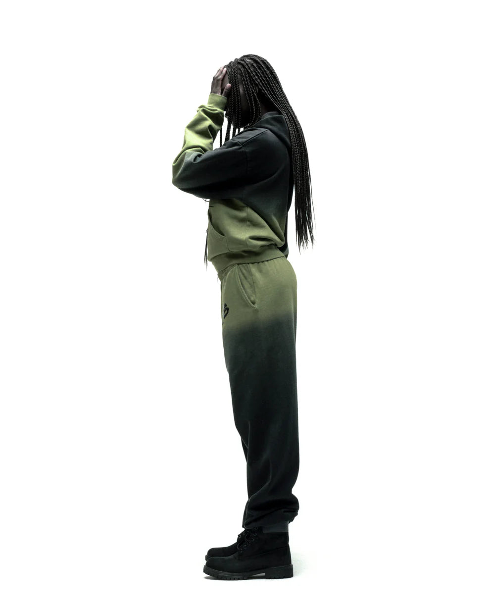 Sp5der OG Web Ombre Tracksuit Black